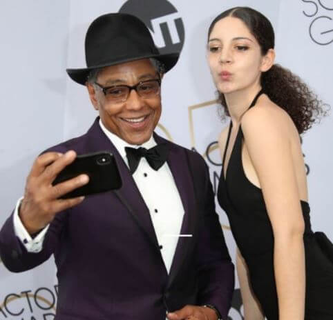 Kale Lyn Esposito with her father Giancarlo Esposito.